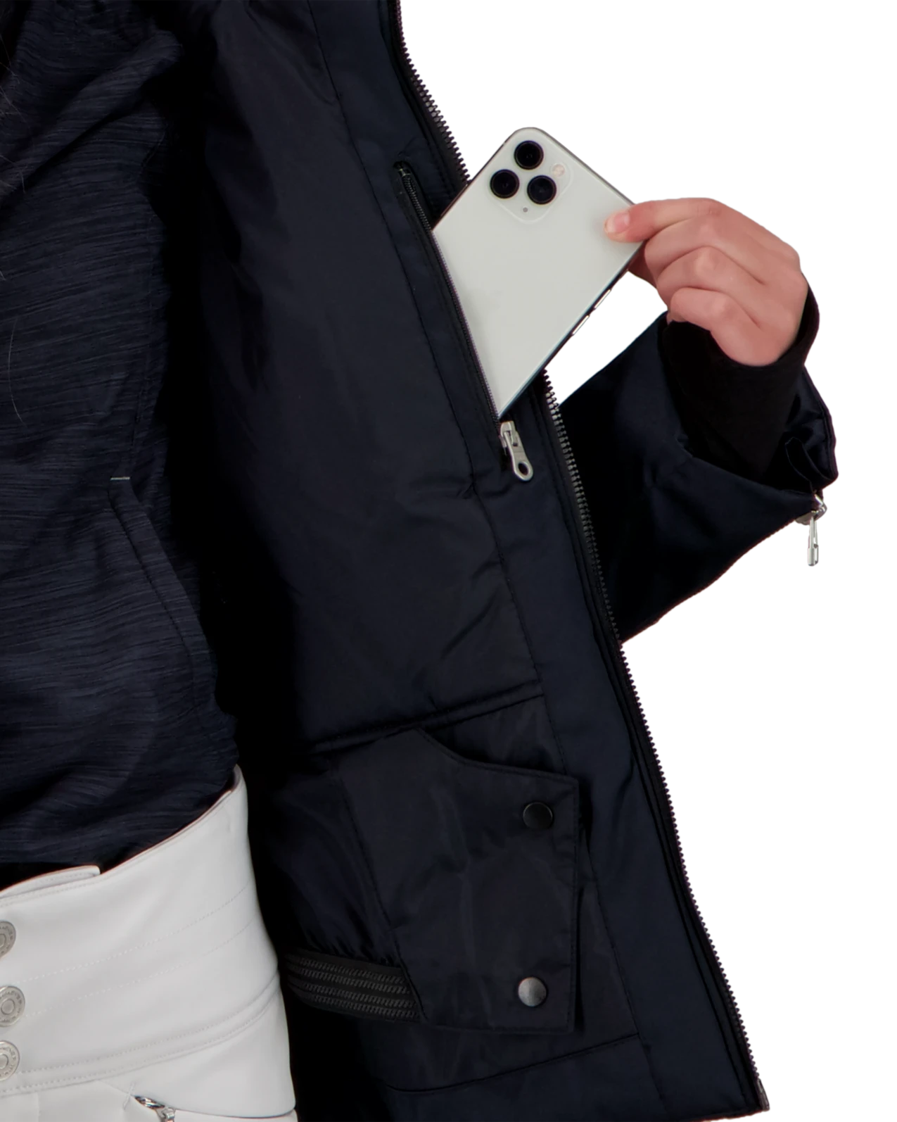 Obermeyer Rayla Jacket - Black 12 Obermeyer Rayla Jacket - Black - Image 10