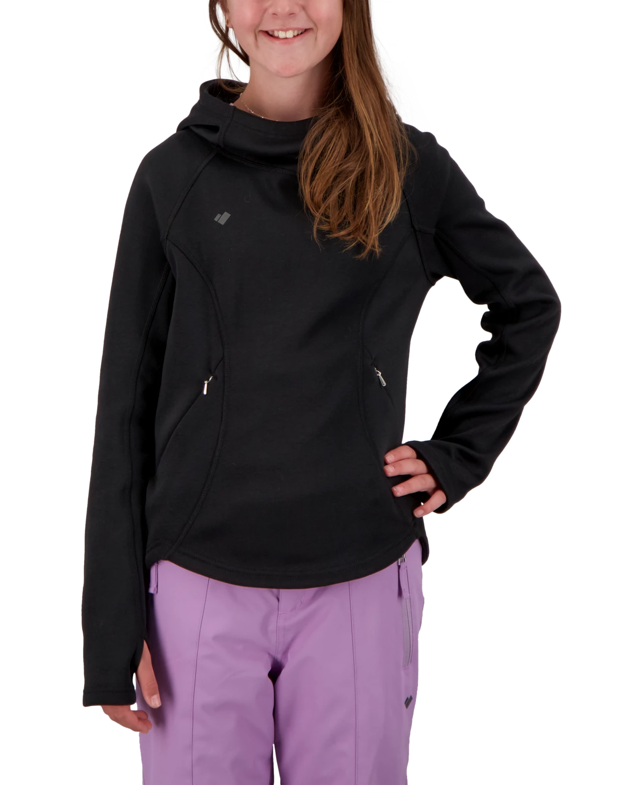 Obermeyer Linnea Hoodie - Black 3 Obermeyer Linnea Hoodie - Black