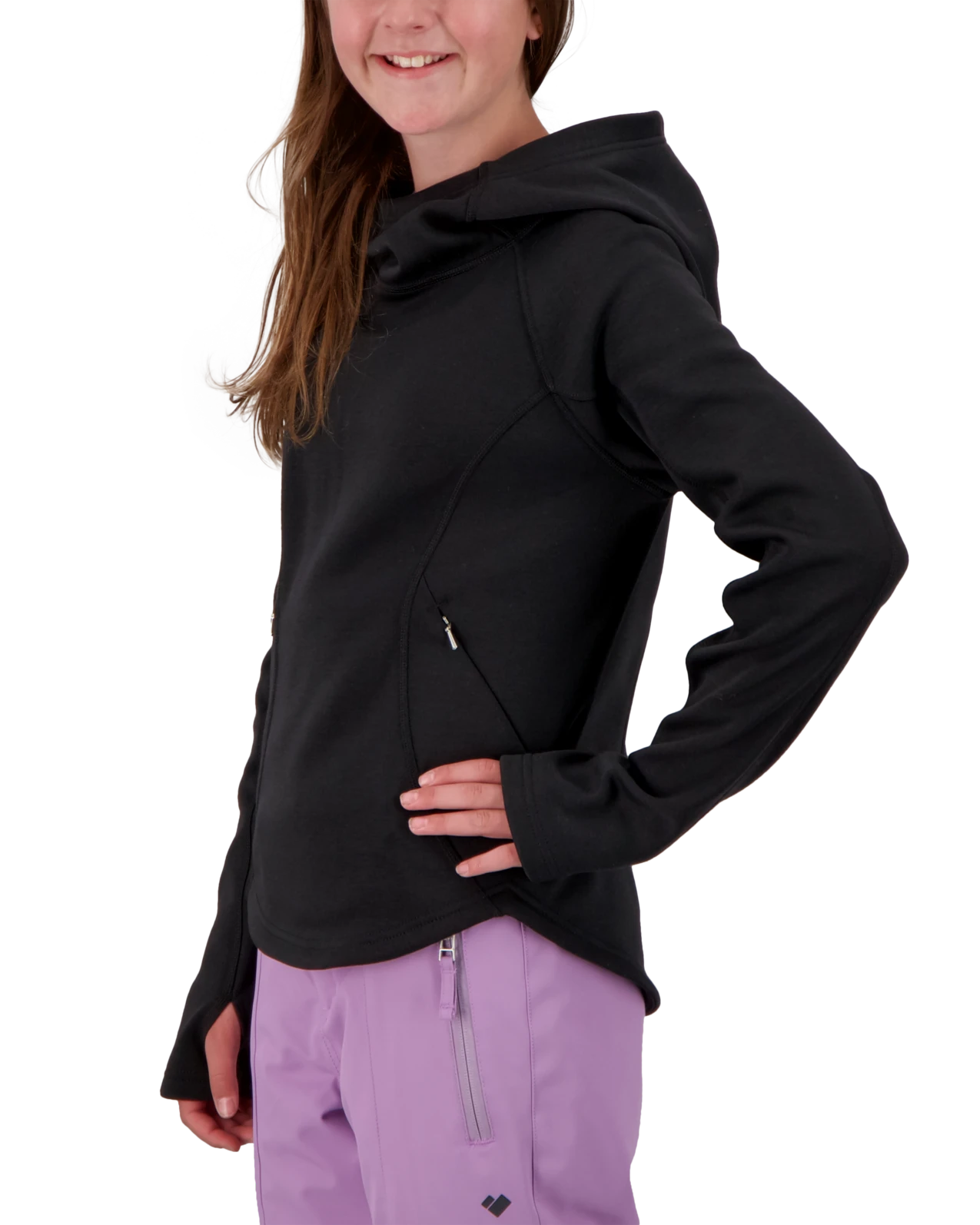 Obermeyer Linnea Hoodie - Black 5 Obermeyer Linnea Hoodie - Black - Image 3