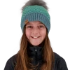 Obermeyer Tucson Faux Fur Pom Beanie - In Too Deep -Obermeyer Sales Store WebZoom 3801621171 S01 MODFRT