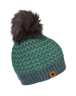 Obermeyer Tucson Faux Fur Pom Beanie - In Too Deep -Obermeyer Sales Store WebZoom 3801621171 S05 MQNSDE