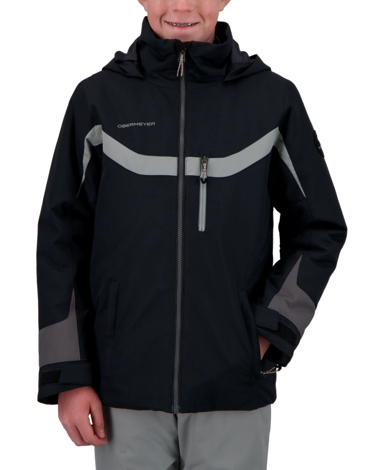 Obermeyer Fleet Jacket - Black 3 Obermeyer Fleet Jacket - Black