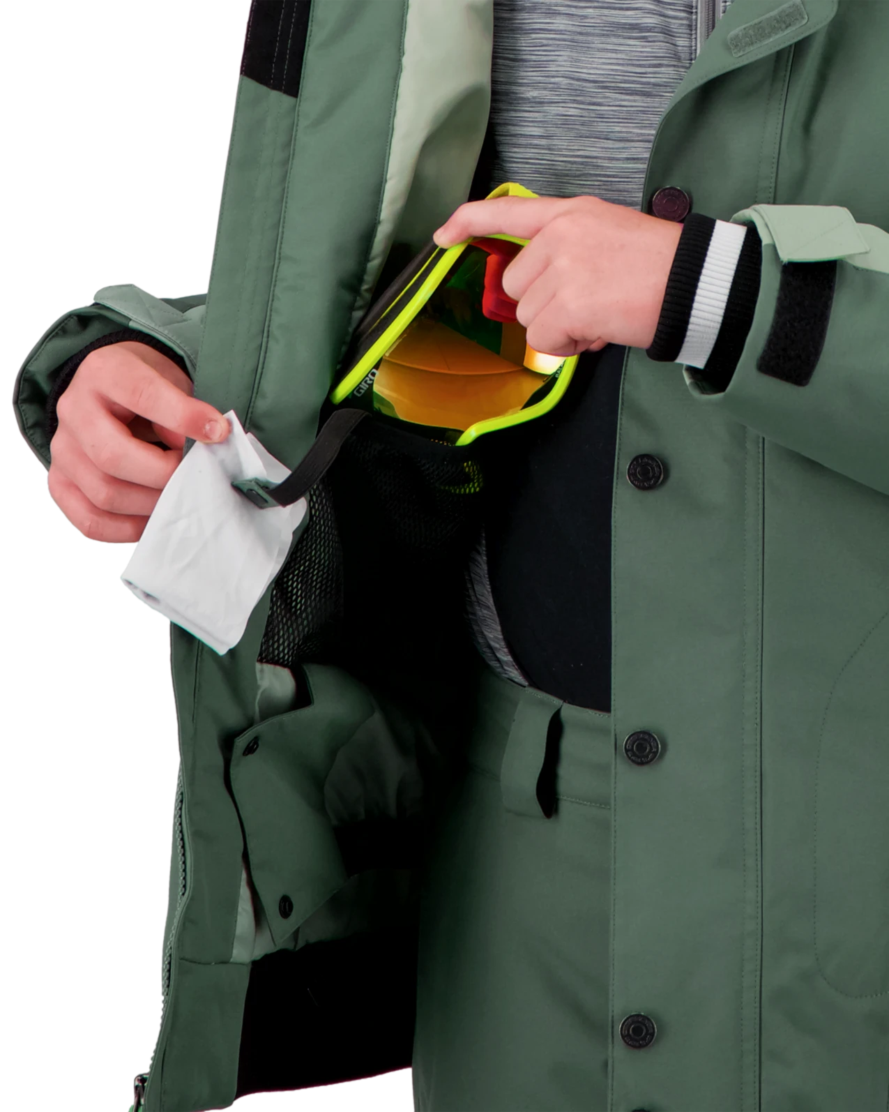 Obermeyer Gage Jacket - Sage Advice 9 Obermeyer Gage Jacket - Sage Advice - Image 7