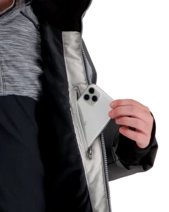 Obermeyer Axel Jacket - Coal -Obermeyer Sales Store WebZoom 4107420004 S07 MODDET3