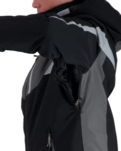 Obermeyer Mach 12 Jacket - Black -Obermeyer Sales Store WebZoom 4107616009 S07 MODDET3