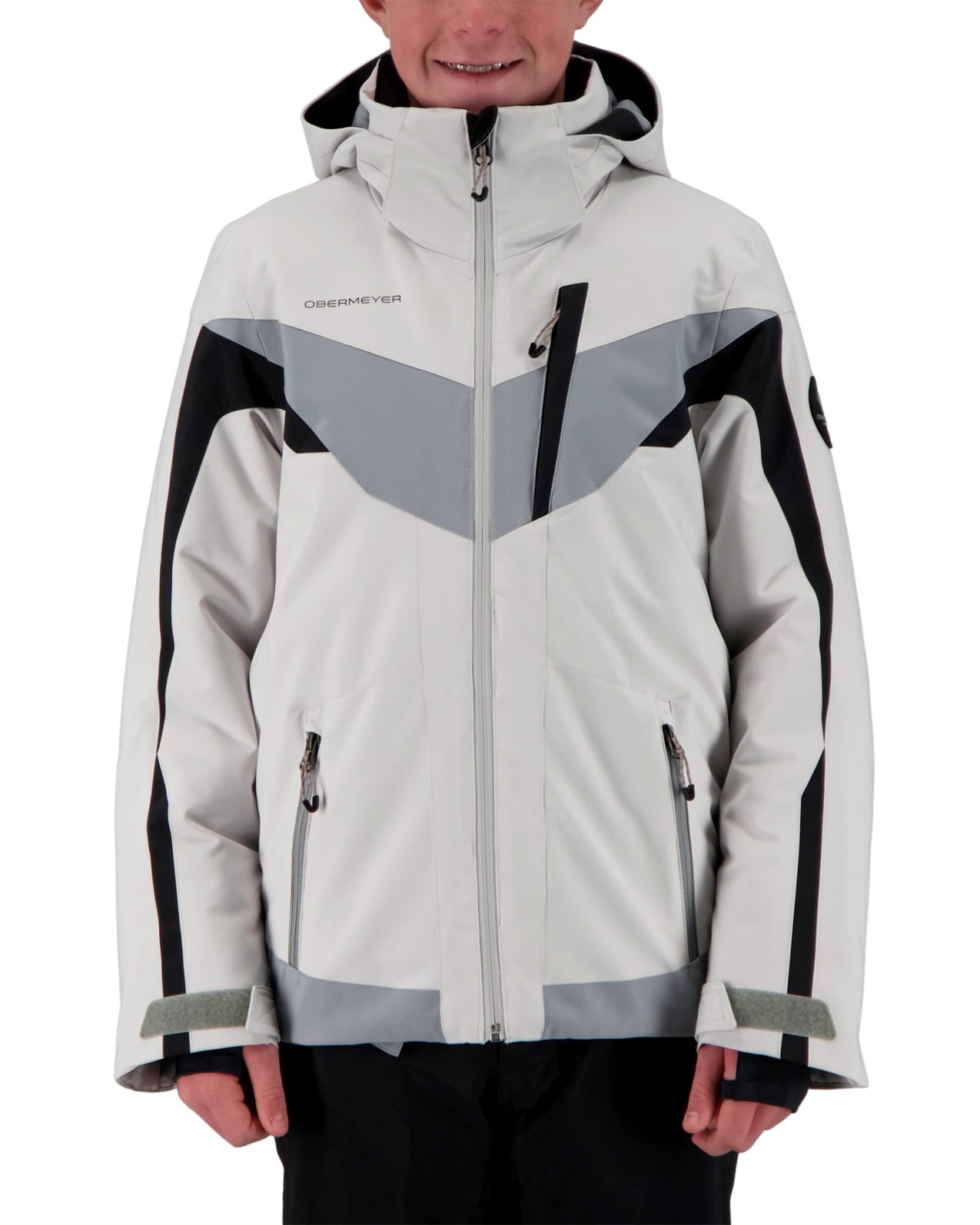 Obermeyer Mach 12 Jacket - Fog 3 Obermeyer Mach 12 Jacket - Fog