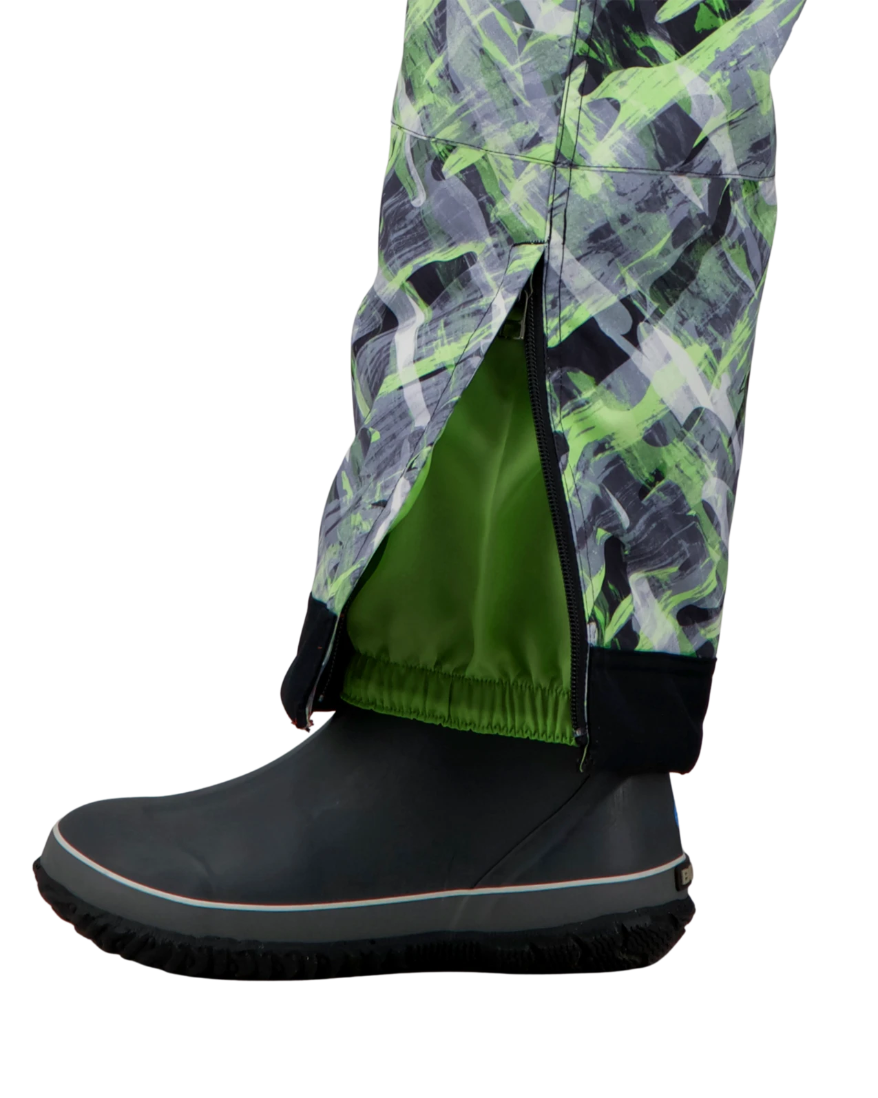 Obermeyer Connor Bib Pant - Carbon Camo 10 Obermeyer Connor Bib Pant - Carbon Camo - Image 8