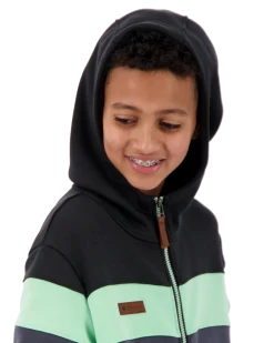 Obermeyer Lucas Fleece Hoodie - Coal -Obermeyer Sales Store WebZoom 4701720004 S08 MODDET1