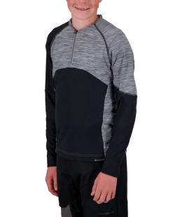 Obermeyer Transport 1/4 Zip - Black -Obermeyer Sales Store WebZoom 4900316009 S03 MODSDE