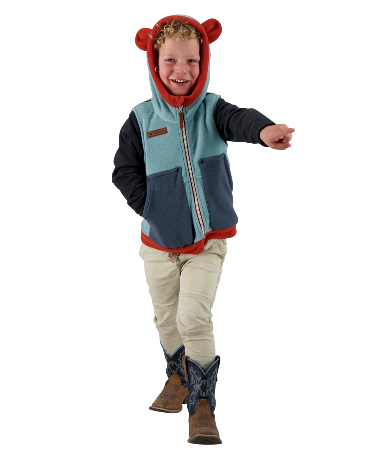 Obermeyer Logan Fleece Vest - Horizon 3 Obermeyer Logan Fleece Vest - Horizon