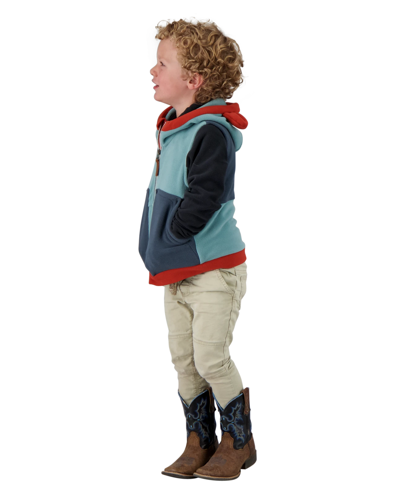 Obermeyer Logan Fleece Vest - Horizon 5 Obermeyer Logan Fleece Vest - Horizon - Image 3