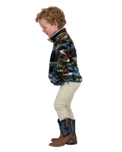 Obermeyer Kids' Boulder Fleece - Happy Camper -Obermeyer Sales Store WebZoom 7703621143 S03 MODSDE