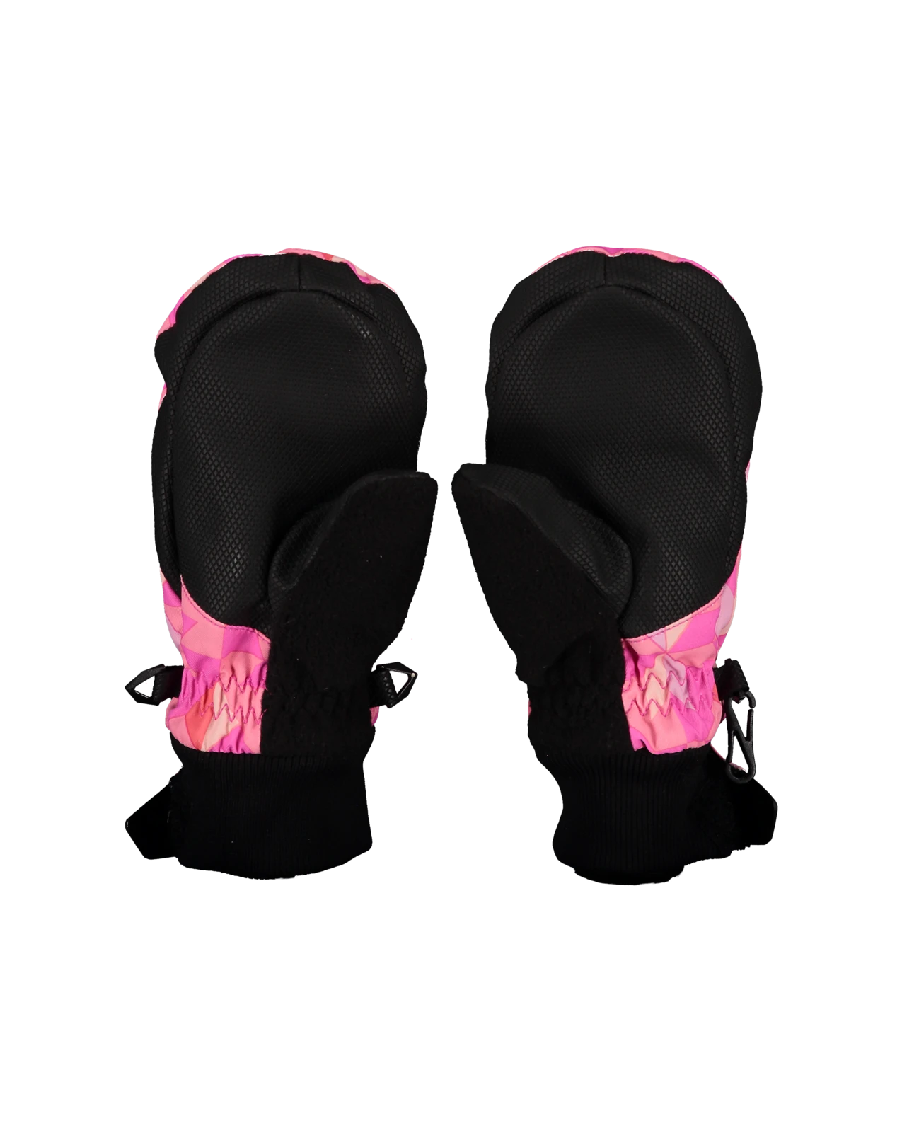 Obermeyer Thumbs Up Mitten Print - Pink-A-Lot 4 Obermeyer Thumbs Up Mitten Print - Pink-A-Lot - Image 2
