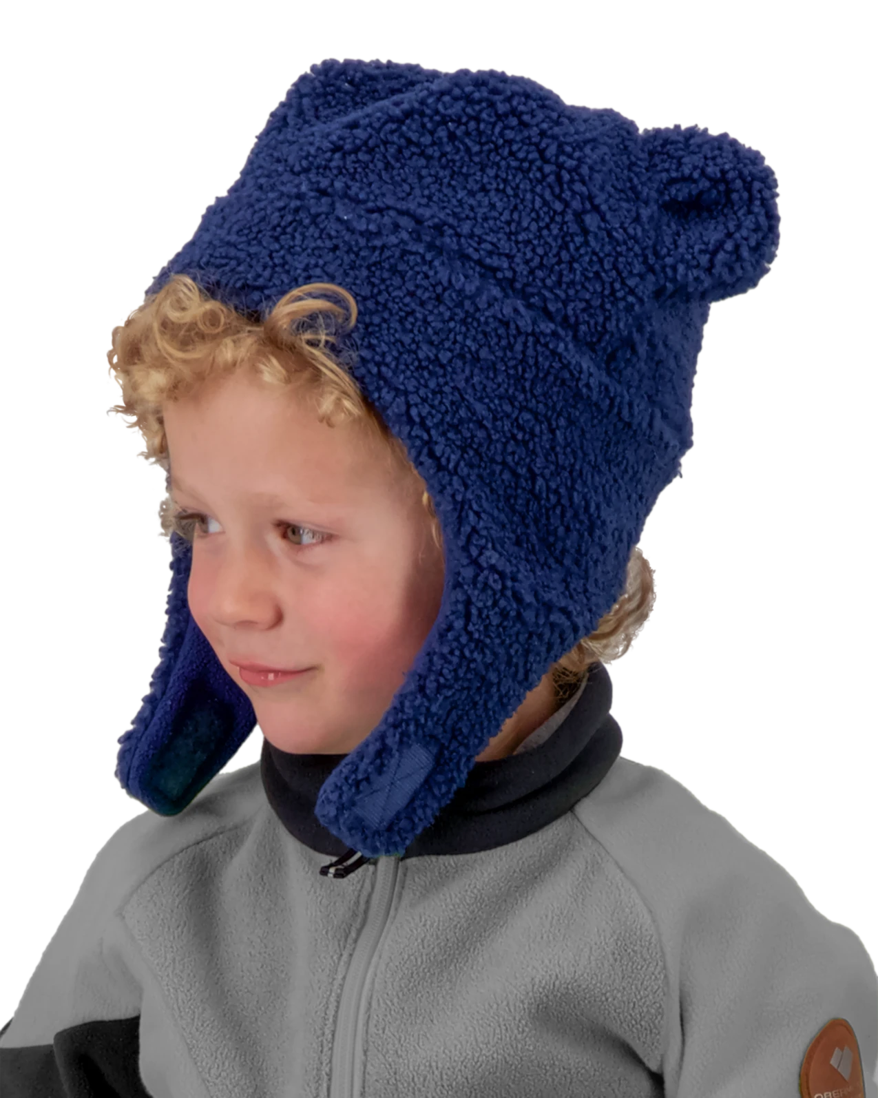 Obermeyer Ted Fur Hat - Navy 5 Obermeyer Ted Fur Hat - Navy - Image 3
