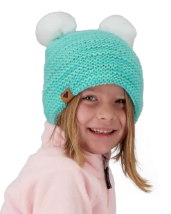 Obermeyer Glen Faux Fur Pom-Pom Beanie - Baby Blues -Obermeyer Sales Store WebZoom 7804521062 S02 MODSDE