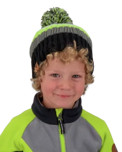 Obermeyer Powell Pom Beanie - Black