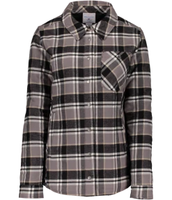 Obermeyer Women's Avery Flannel - Berm Plaid