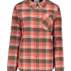 Obermeyer Women's Avery Flannel - Coral Berm Plai -Obermeyer Sales Store webimage 1404619137 S01 MQNFRT