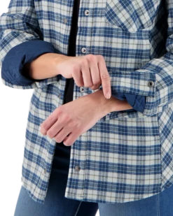 Obermeyer Women's Avery Flannel - Icy Mey Plaid -Obermeyer Sales Store webimage 1404619173 S08 MODDET1