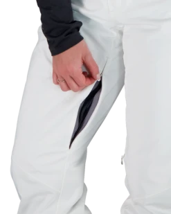 Obermeyer Bliss Pant - White 13 Obermeyer Bliss Pant - White -Obermeyer Sales Store webimage 1510116010 S06 MODDET2