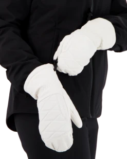 Obermeyer Down Mitten - White