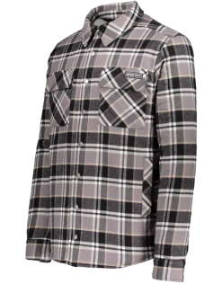 Obermeyer Men's Avery Flannel - Berm Plaid -Obermeyer Sales Store webimage 2404619122 S03 MQNSDE