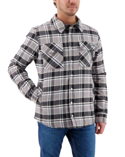 Obermeyer Men's Avery Flannel - Berm Plaid -Obermeyer Sales Store webimage 2404619122 S05 MODFRT