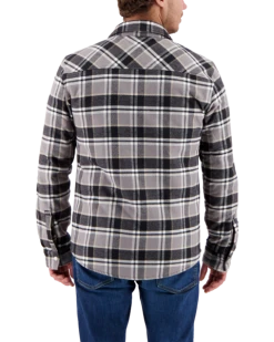 Obermeyer Men's Avery Flannel - Berm Plaid -Obermeyer Sales Store webimage 2404619122 S07 MODBCK