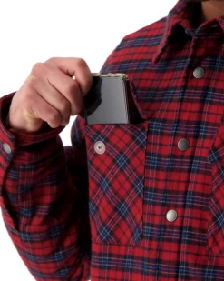 Obermeyer Men's Avery Flannel - Mey Plaid -Obermeyer Sales Store webimage 2404619144 S08 MODDET1