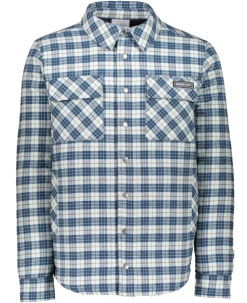 Obermeyer Men's Avery Flannel - Icy Mey Plaid