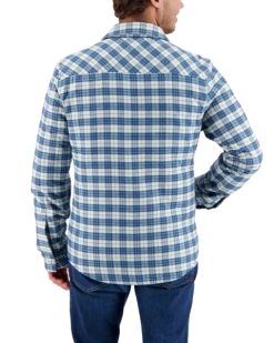 Obermeyer Men's Avery Flannel - Icy Mey Plaid -Obermeyer Sales Store webimage 2404619173 S07 MODBCK