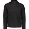Obermeyer Men's UltraGear 1/4 Zip - Black -Obermeyer Sales Store webimage 2708016009 S01 MQNFRT