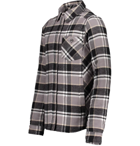 Obermeyer Teen Girls Avery Flannel - Berm Plaid 5 Obermeyer Teen Girls Avery Flannel - Berm Plaid - Image 3