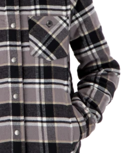 Obermeyer Teen Girls Avery Flannel - Berm Plaid 15 Obermeyer Teen Girls Avery Flannel - Berm Plaid -Obermeyer Sales Store webimage 3401619122 S08 MODDET1