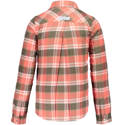 Obermeyer Teen Girls Avery Flannel - Coral Berm Plai -Obermeyer Sales Store webimage 3401619137 S02 MQNBCK