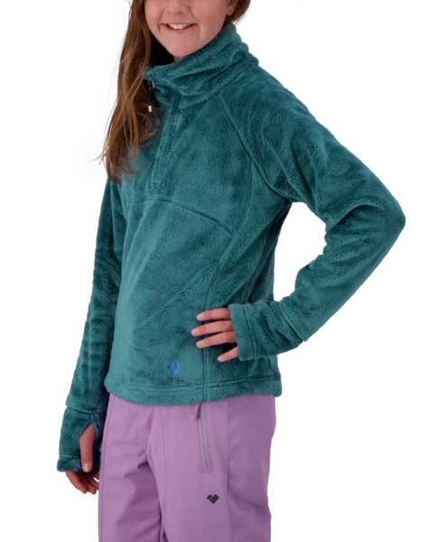 Obermeyer Furry Fleece Top - In Too Deep 5 Obermeyer Furry Fleece Top - In Too Deep - Image 3
