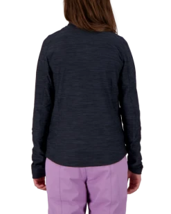 Obermeyer Clara 1/4 Zip Top - Black II -Obermeyer Sales Store webimage 3901021009 S02 MODBCK