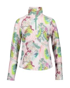 Obermeyer Clara 1/4 Zip Top - Uncharted -Obermeyer Sales Store webimage 3901021136 S04 MQNFRT