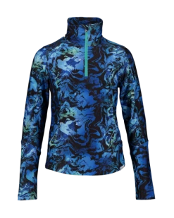Obermeyer Clara 1/4 Zip Top - Space Out -Obermeyer Sales Store webimage 3901021163 S04 MQNFRT