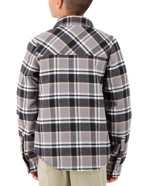Obermeyer Teen Boys Avery Flannel - Berm Plaid 8 Obermeyer Teen Boys Avery Flannel - Berm Plaid - Image 6