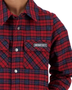 Obermeyer Teen Boys Avery Flannel - Mey Plaid -Obermeyer Sales Store webimage 4401619144 S08 MODDET1