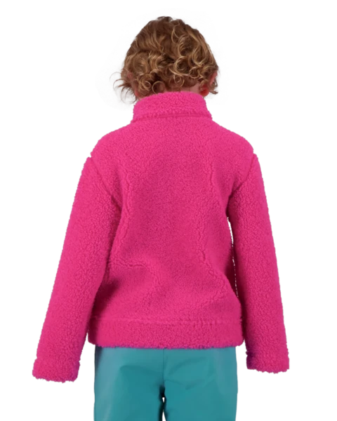 Obermeyer Superior Gear Zip Top - Pink Pwr 4 Obermeyer Superior Gear Zip Top - Pink Pwr - Image 2